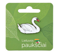 Įsegamas ženkliukas Gulbė nebylė